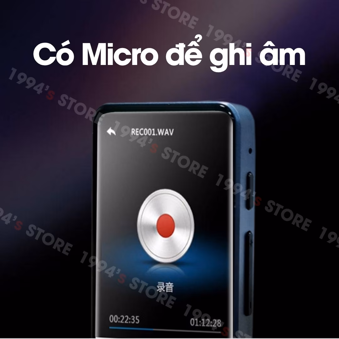 Máy nghe nhạc Benjie X5 nhỏ gọn