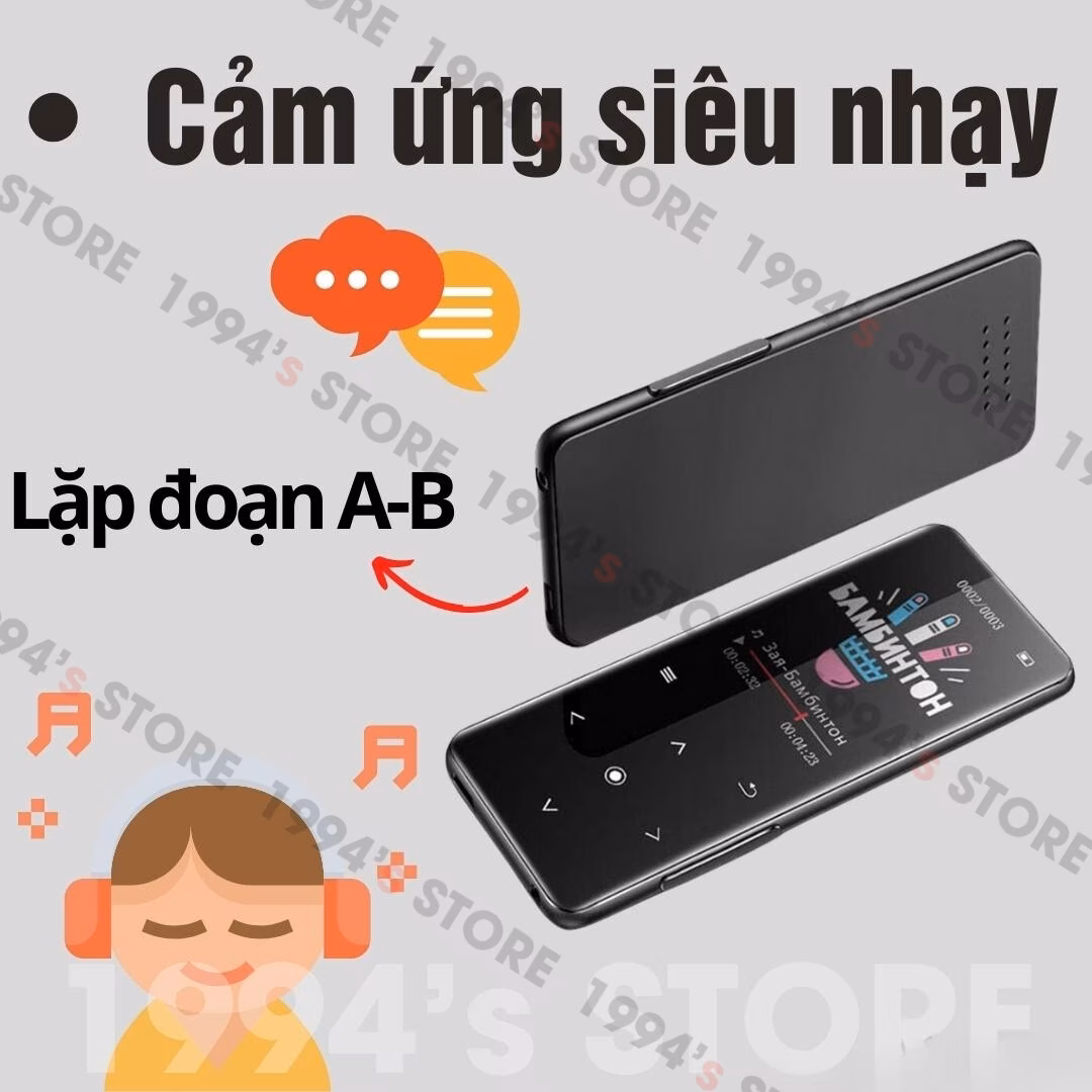 Máy Nghe Nhạc Benjie M10 Bluetooth 5.2 APTX - Chính Hãng