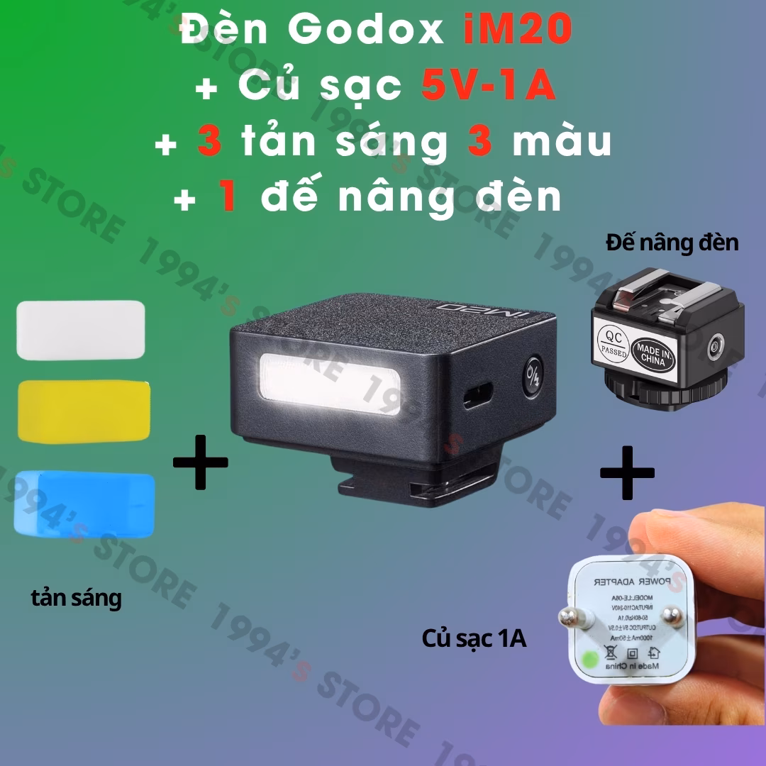 Đèn flash tháo rời mini