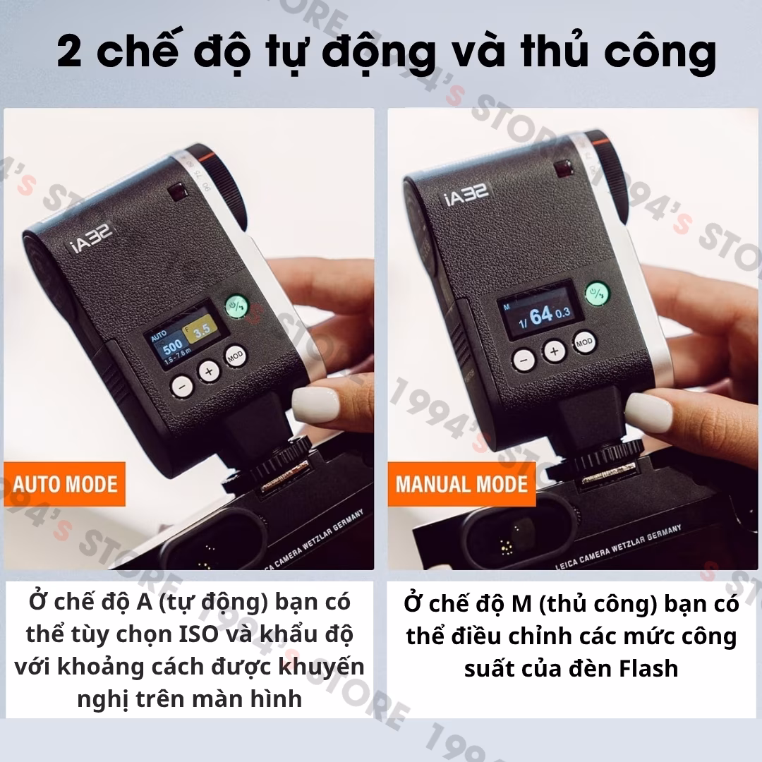 Flash máy ảnh Godox iA32
