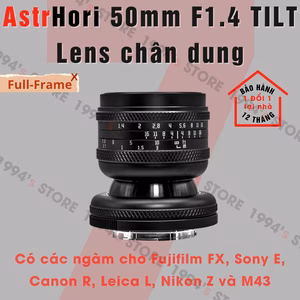 AstrHori 50mm F1.4 Tilt Full-Frame Sony/Fujifilm/Nikon Z/Canon RF/L-Mount)