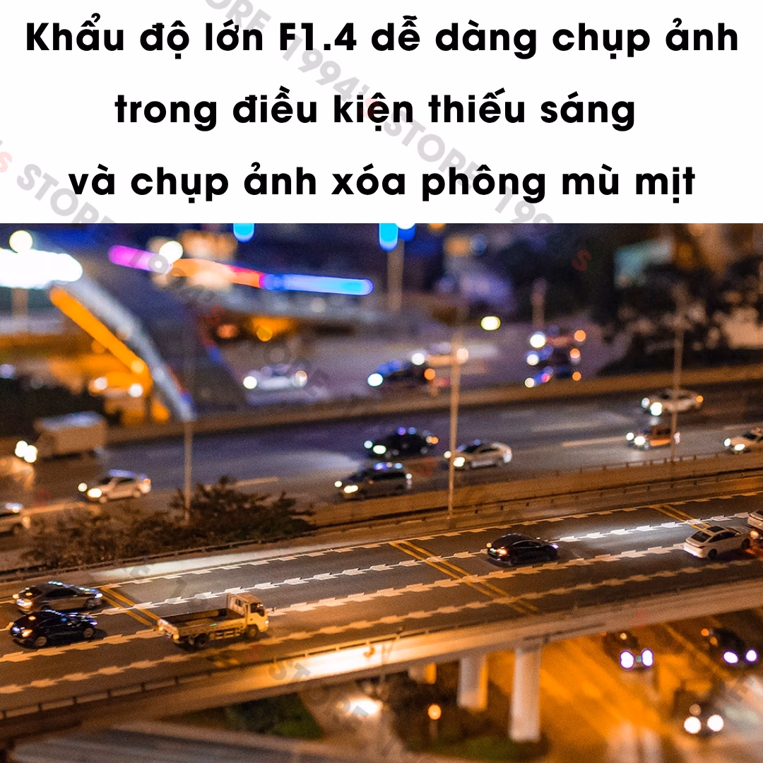 Ống kính AstrHori 50mm F1.4 Tilt Full-Frame cho E/Z/L/RF/X/M43