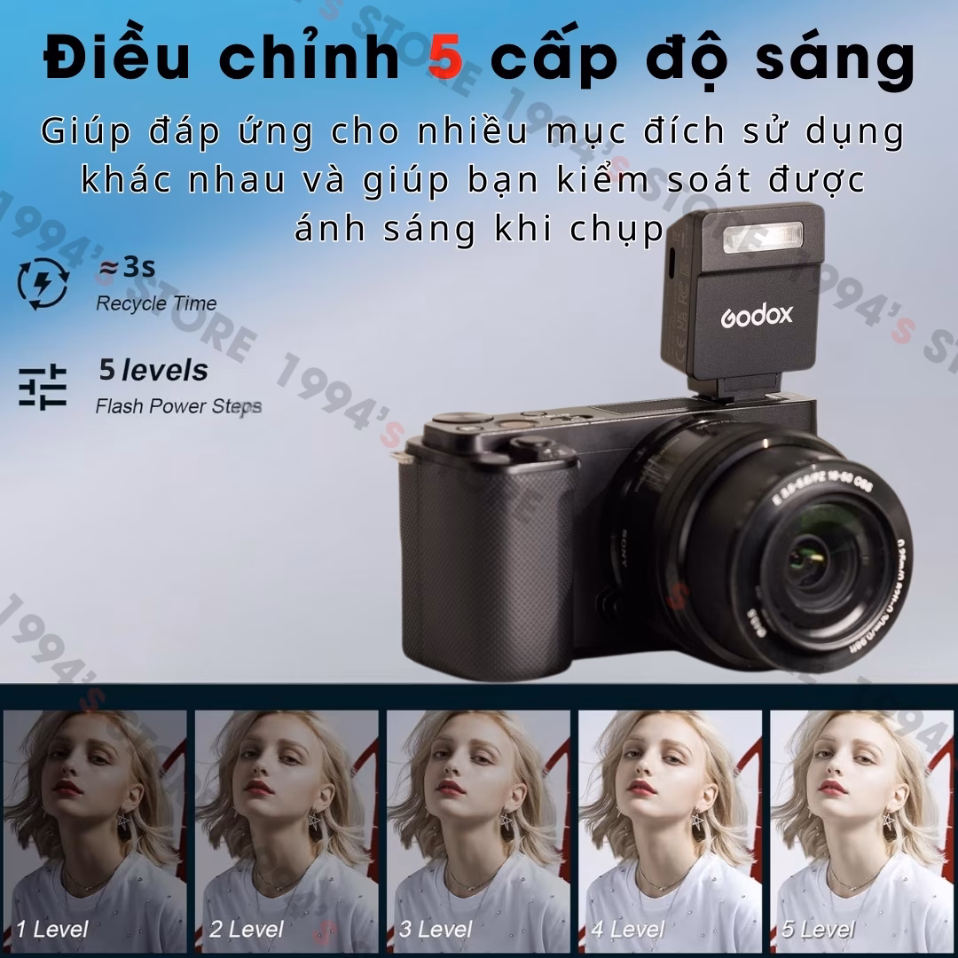 Flash máy ảnh Godox iM22