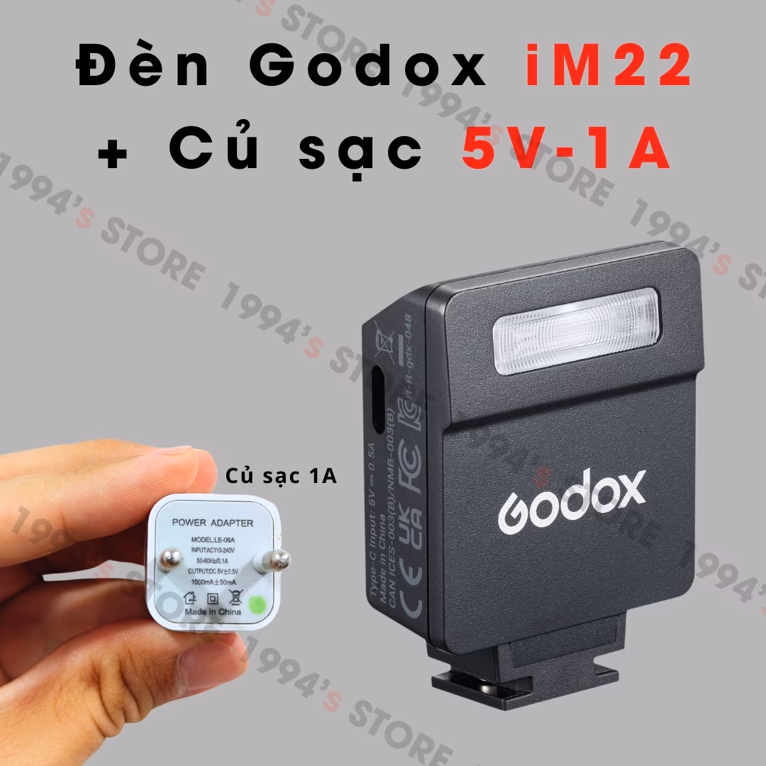Đèn flash cắm hotshoe Godox iM22