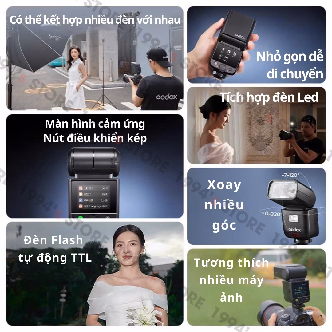 Flash Godox V480 TTL