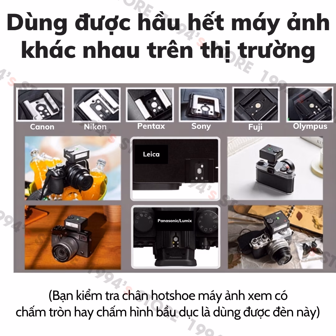 Đèn Flash Mini Godox iM30 Phong Cách Retro For All Camera