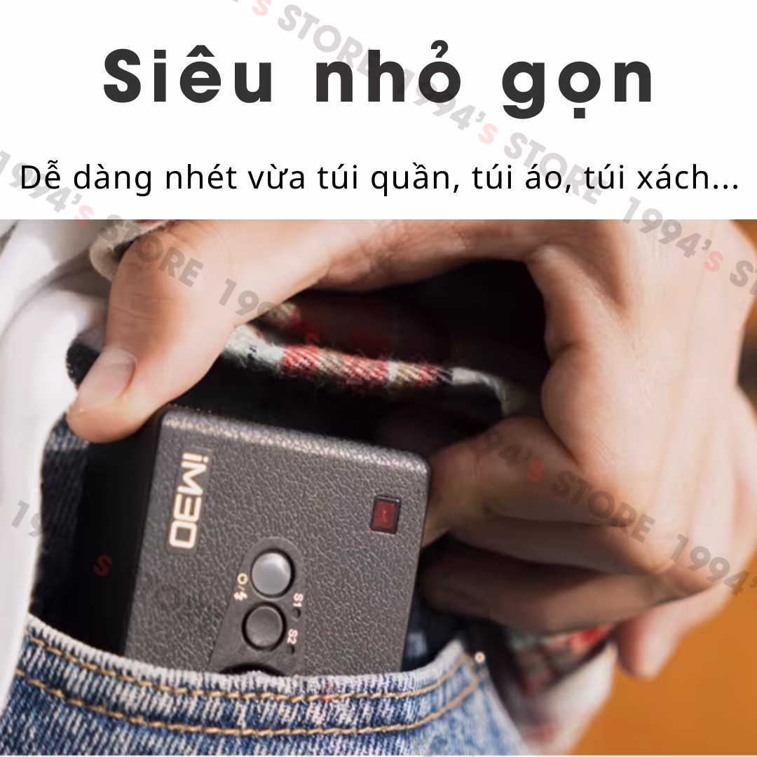 Đèn Flash Mini Godox iM30 Phong Cách Retro For All Camera
