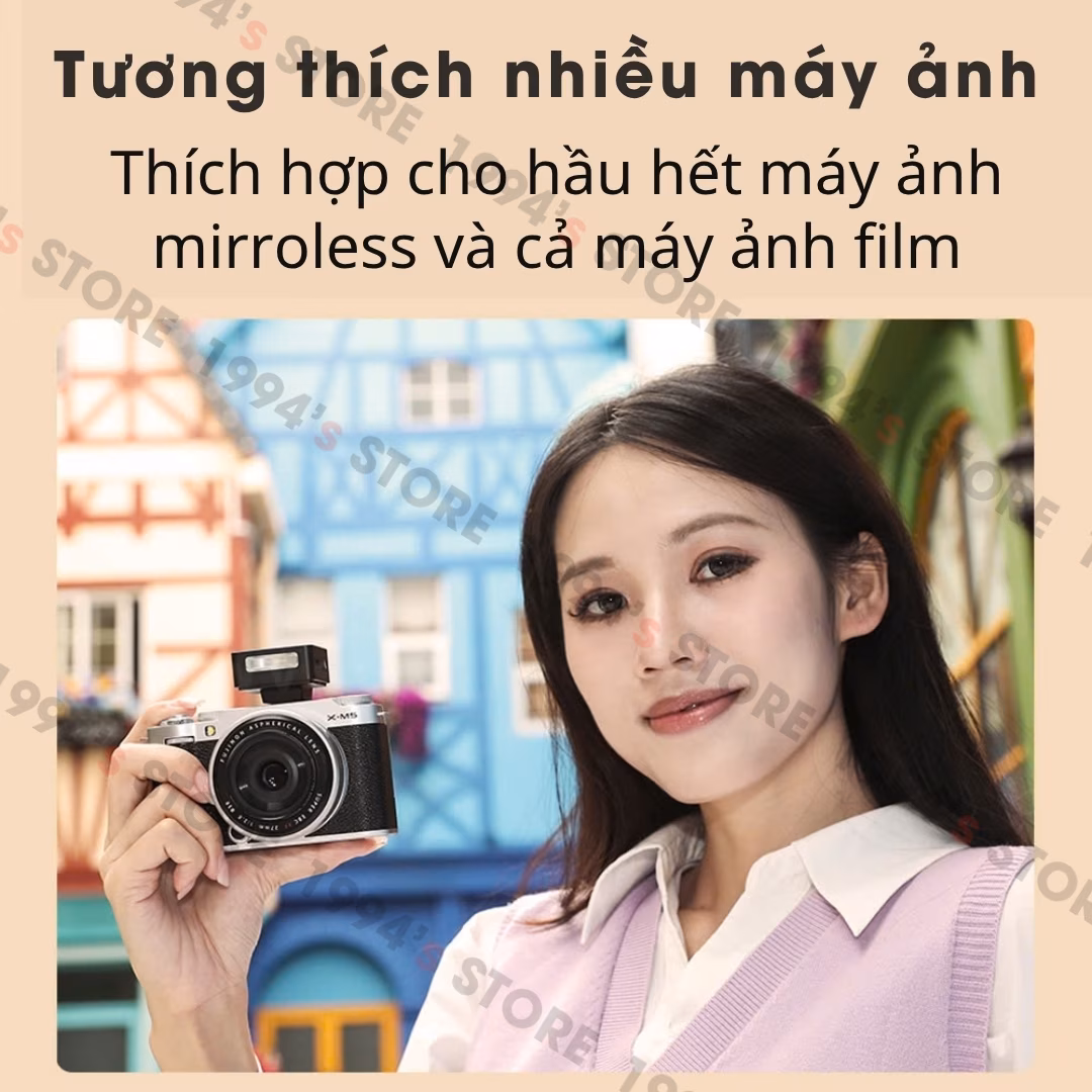 Đèn Flash Mini Siêu Nhỏ Gọn Godox iM20 Pin Sạc | Dùng Mọi Máy Ảnh