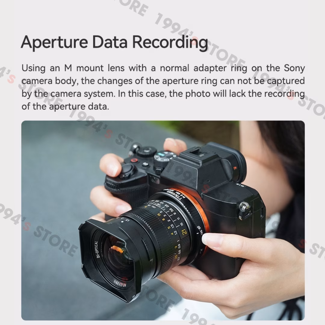 Ngàm Chuyển TTArtisan M-E 6bit II (Leica M sang Sony E) – Hỗ Trợ EXIF & Chống Rung