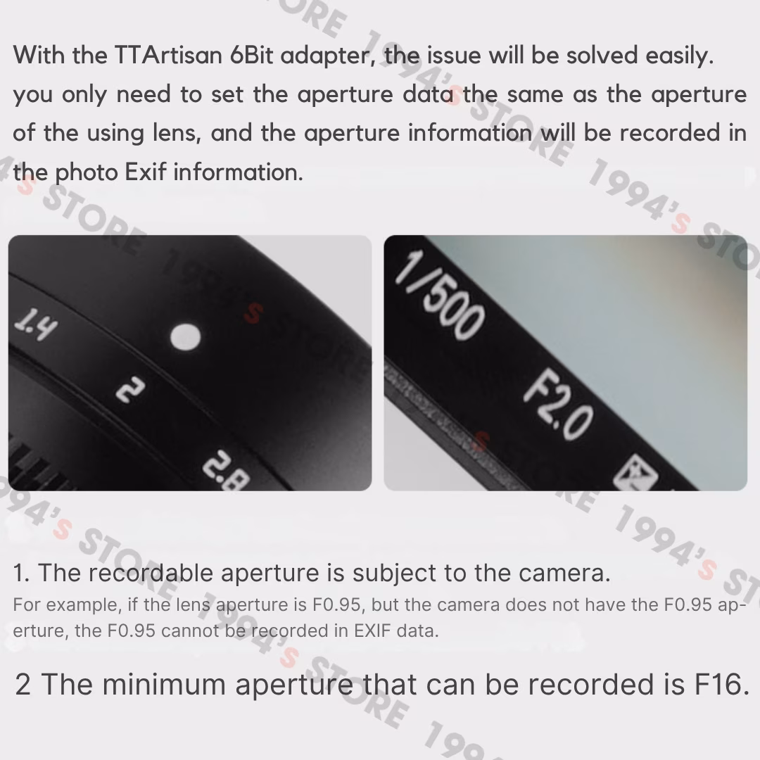 Ngàm chuyển TTArtisan M-E 6bit II