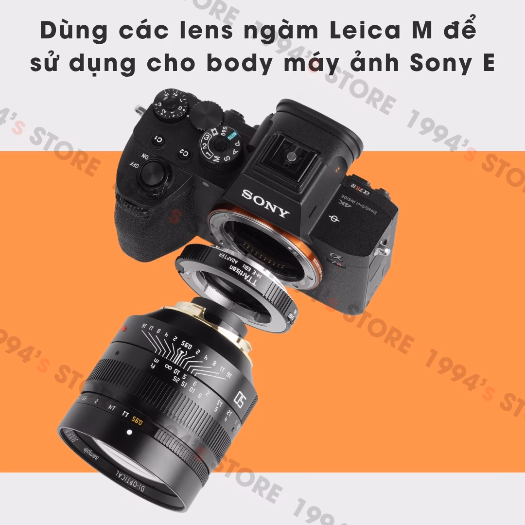 Ngàm chuyển Leica M sang Sony E TTArtisan