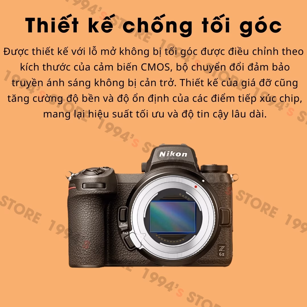 Ngàm chuyển Sony E sang Nikon Z