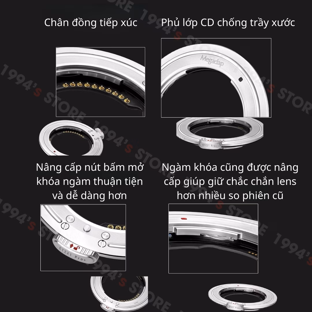 Ngàm chuyển Megadap ETZ21 Pro+