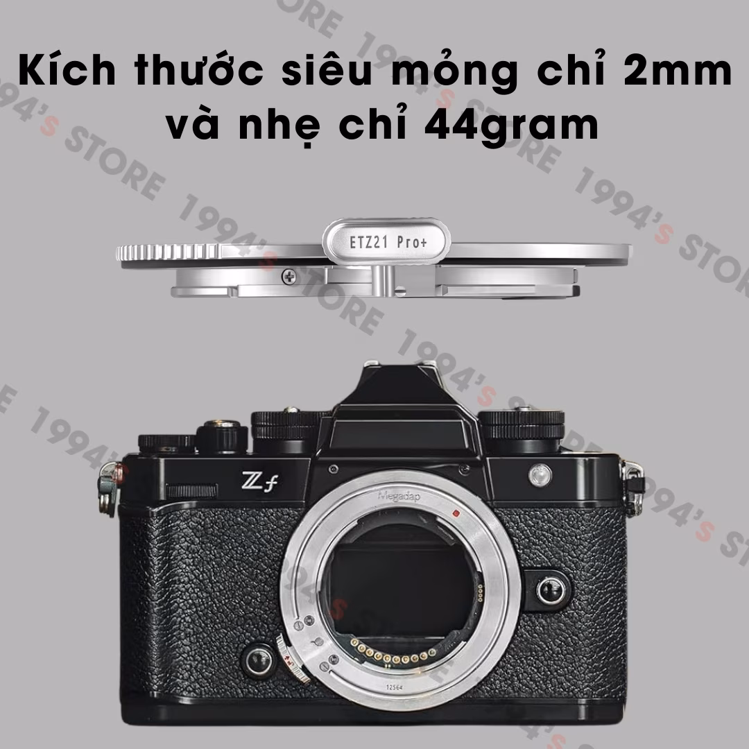 Ngàm Megadap Sony E sang Nikon Z