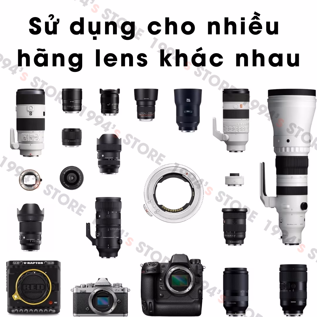 Ngàm Megadap ETZ21 Pro+ cho Nikon Z
