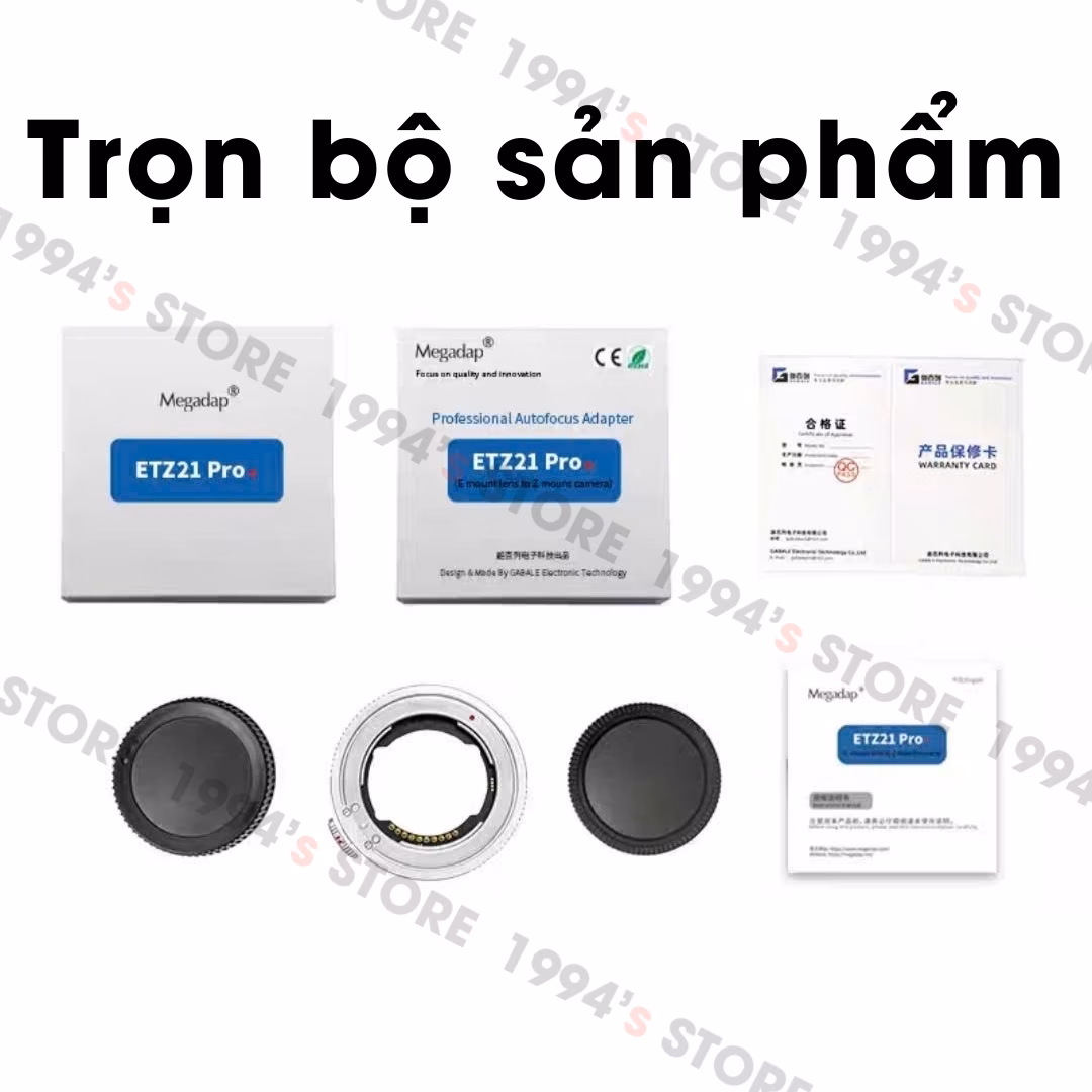Ngàm chuyển Sony E sang Nikon Z