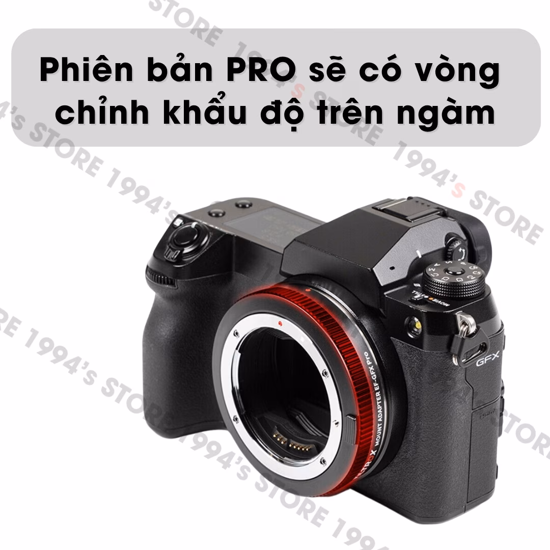 Ngàm chuyển Viltrox EF-GFX Pro