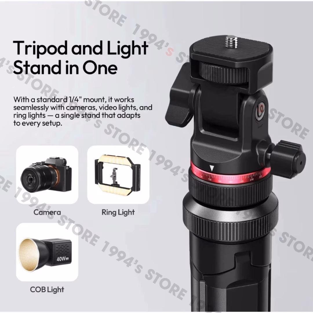 Chân máy Tripod tự động mở Ulanzi MT-80 - Tải 5Kg Cao 2,13m