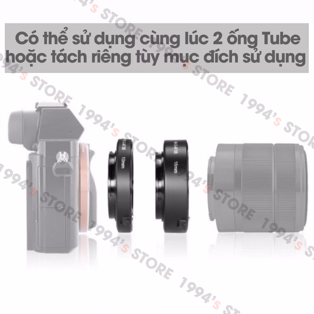 Combo 2 Tube Macro Meike MK-S-AF3A cho Sony (Bản Version 2)