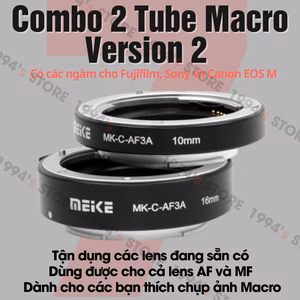 Combo 2 Tube Macro Meike MK-S-AF3A cho Sony (Bản Version 2)
