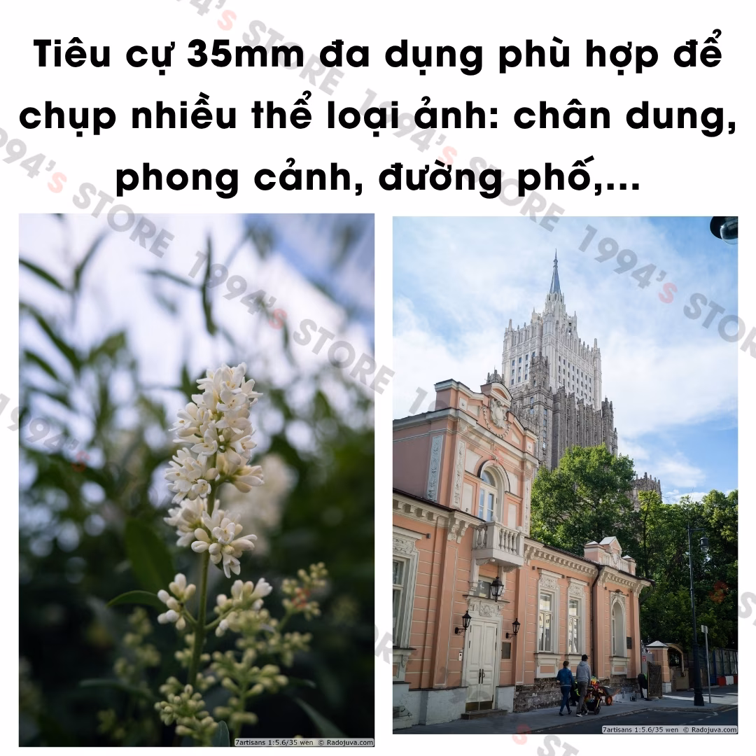 Ống kính Pancake 7Artisans 35mm F5.6 Full-Frame