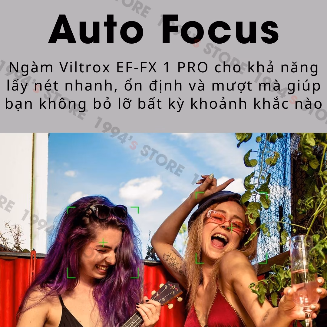 Ngàm Chuyển Viltrox EF-FX1 Pro - Lấy Nét Tự Động Siêu Nhanh Cho Fujifilm - Bảo Hành 12 Tháng 1 Đổi 1