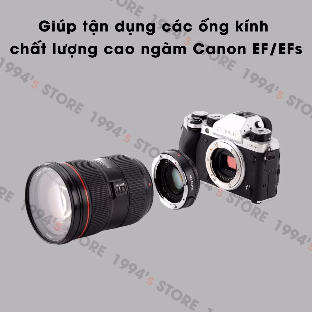 Ngàm Chuyển Viltrox EF-FX2 PRO (Speed Booster 0.71x) Cho Fujifilm - Bảo Hành 12 Tháng 1 Đổi 1