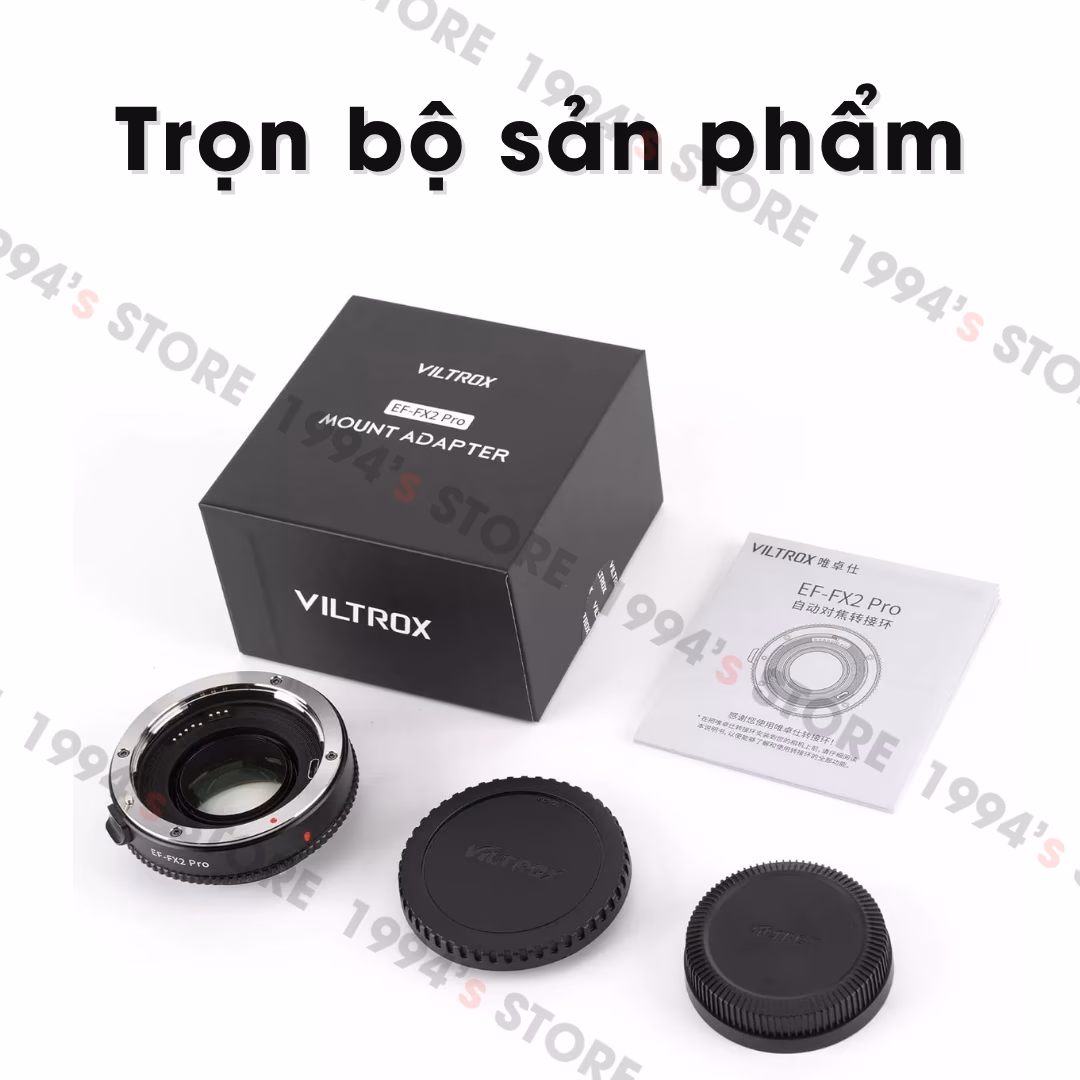 Ngàm Chuyển Viltrox EF-FX2 PRO (Speed Booster 0.71x) Cho Fujifilm - Bảo Hành 12 Tháng 1 Đổi 1