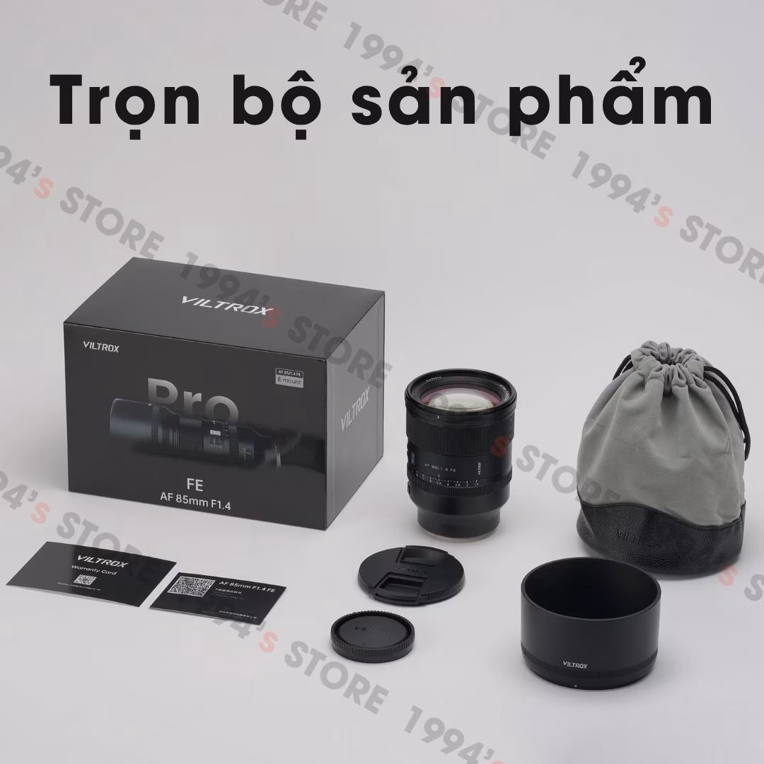 Viltrox 85mm F1.4 Pro AF cho Full-Frame - Chính Hãng