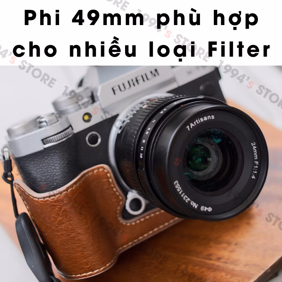 Mặt trước ống kính góc rộng 7Artisans 24mm F1.4