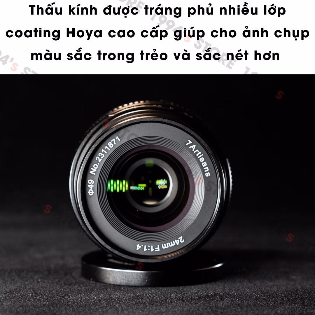 7Artisans 24mm F1.4 - Góc rộng khẩu độ lớn