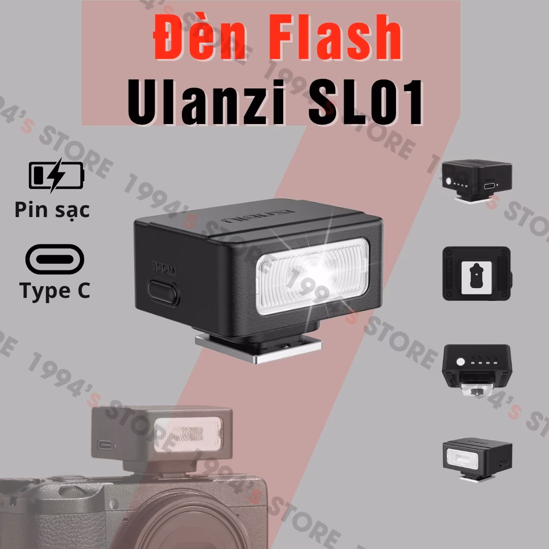 Đèn Flash Ulanzi SL01 – Đèn Flash Super mini