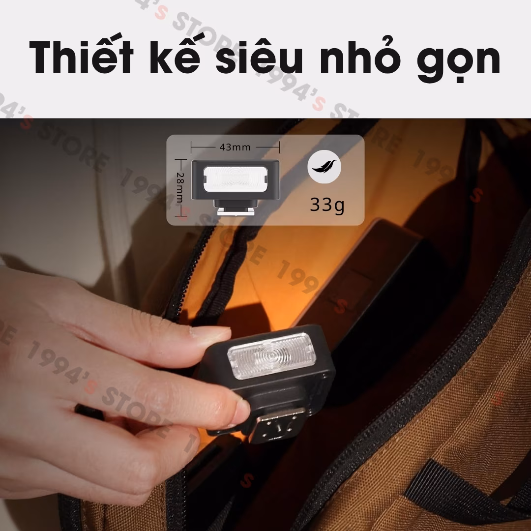 Đèn Flash Ulanzi SL01 – Đèn Flash Super mini