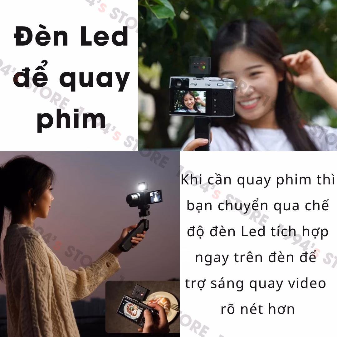 Đèn Flash và đèn Led Ulanzi SL02 – Đèn Mini Flash Led