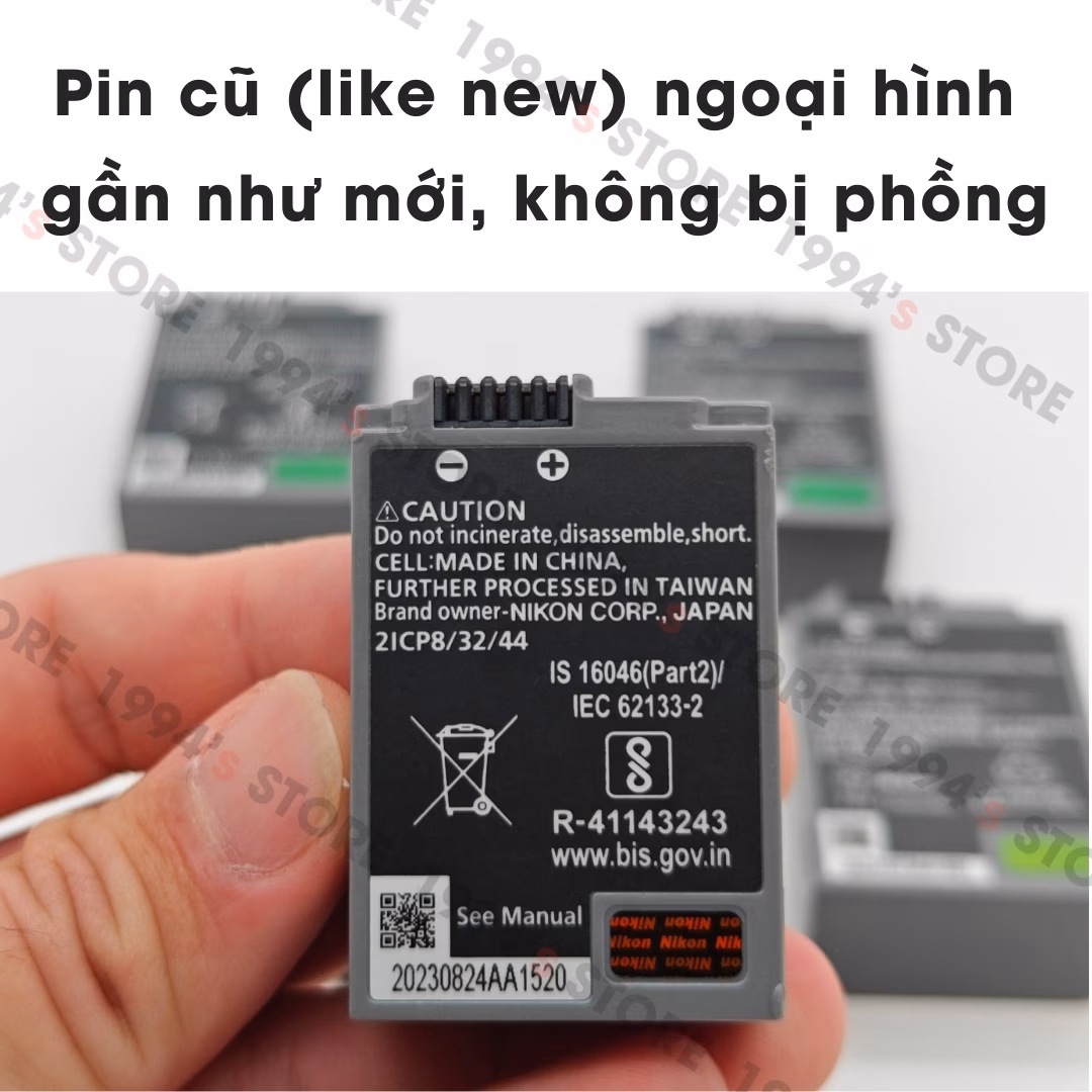 pin máy ảnh nikon z30 z50 zfc