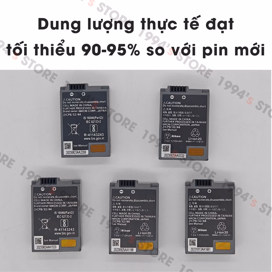pin nikon en-el25a dung luong 1250mah