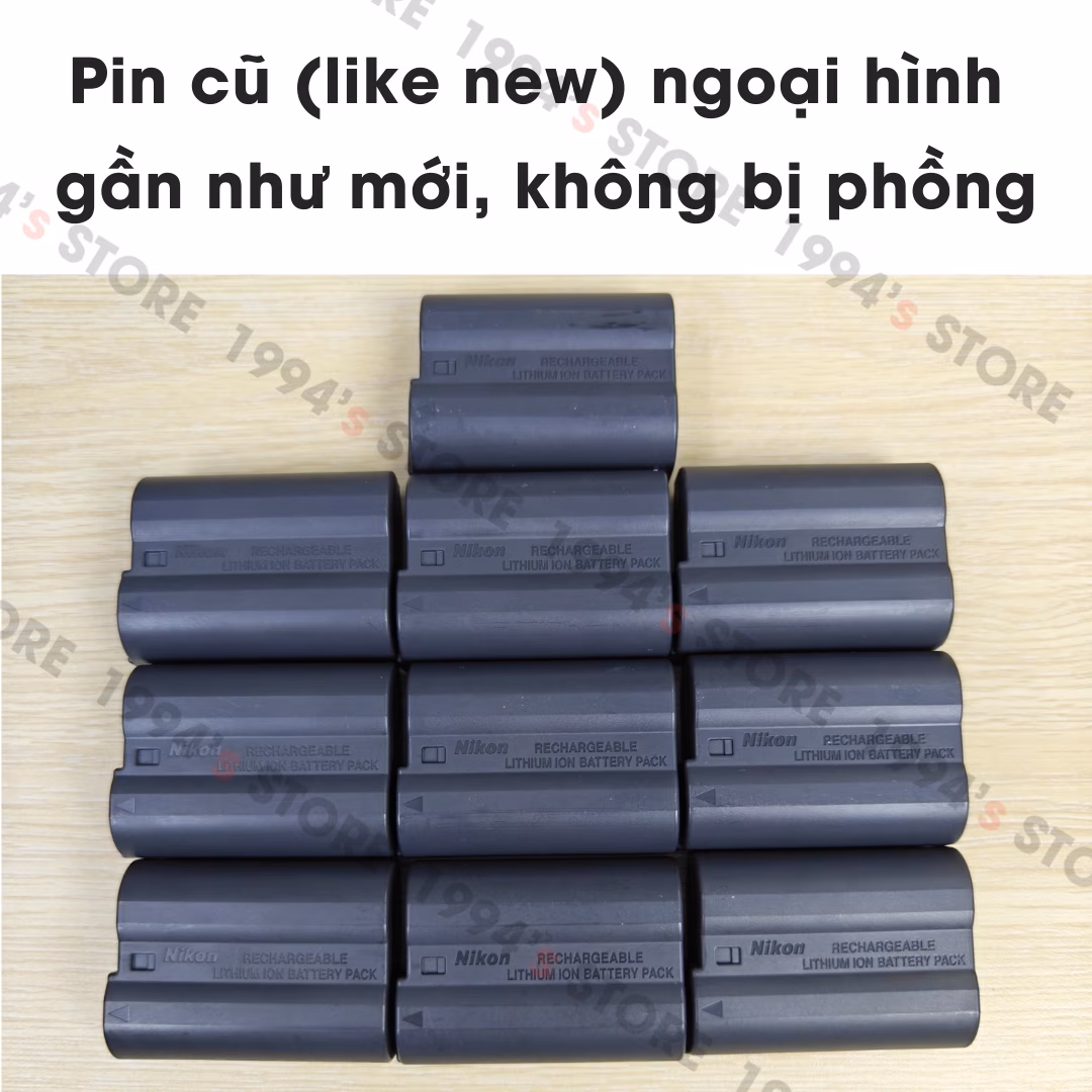 pin nikon el15b cũ độ mới 95
