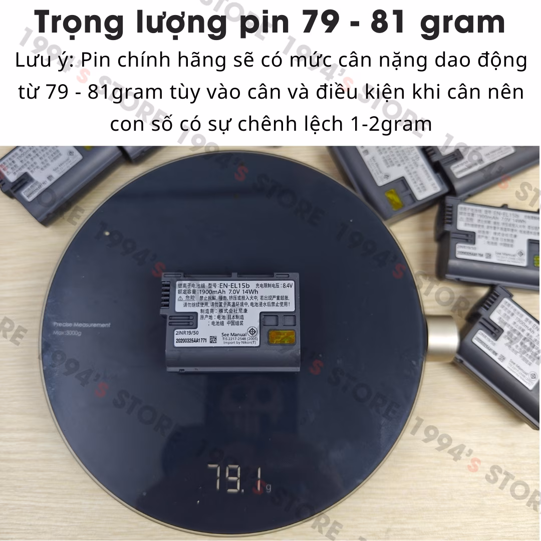 pin nikon z5 z6ii z7ii chính hãng