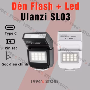 Đèn Flash và Led Ulanzi SL03 – Đèn Mini Flash Led