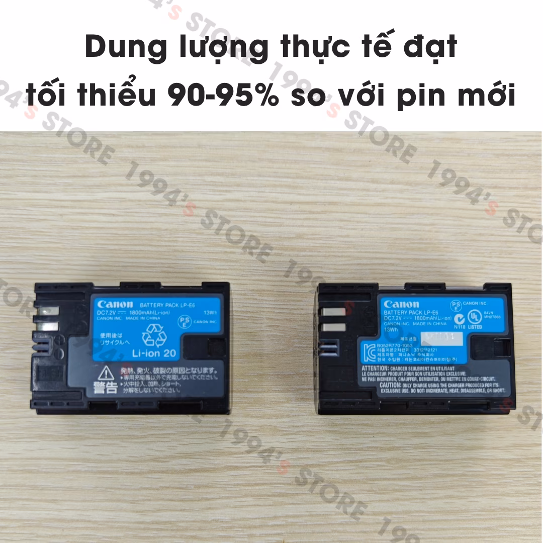 Pin Canon 6D