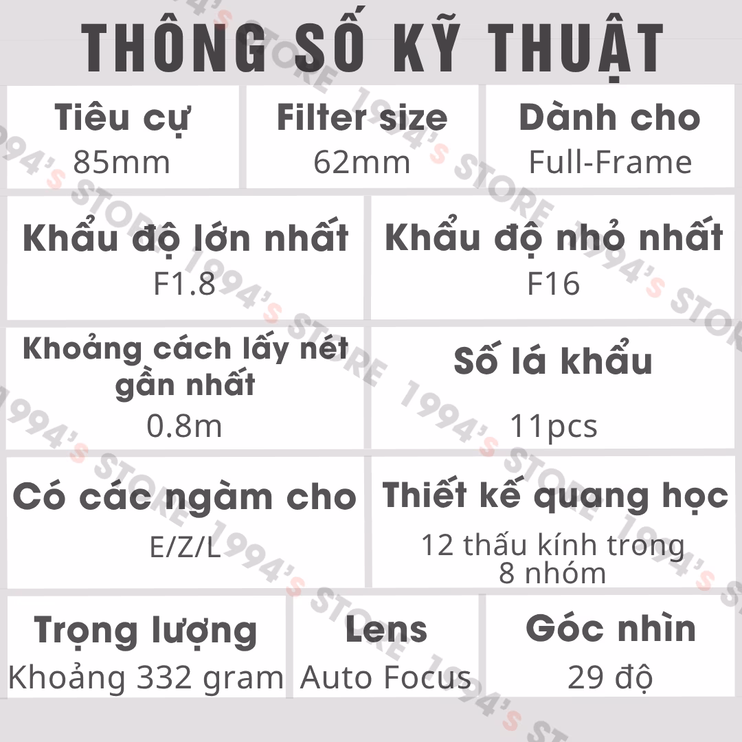 Lens chân dung TTArtisan 85mm Neo