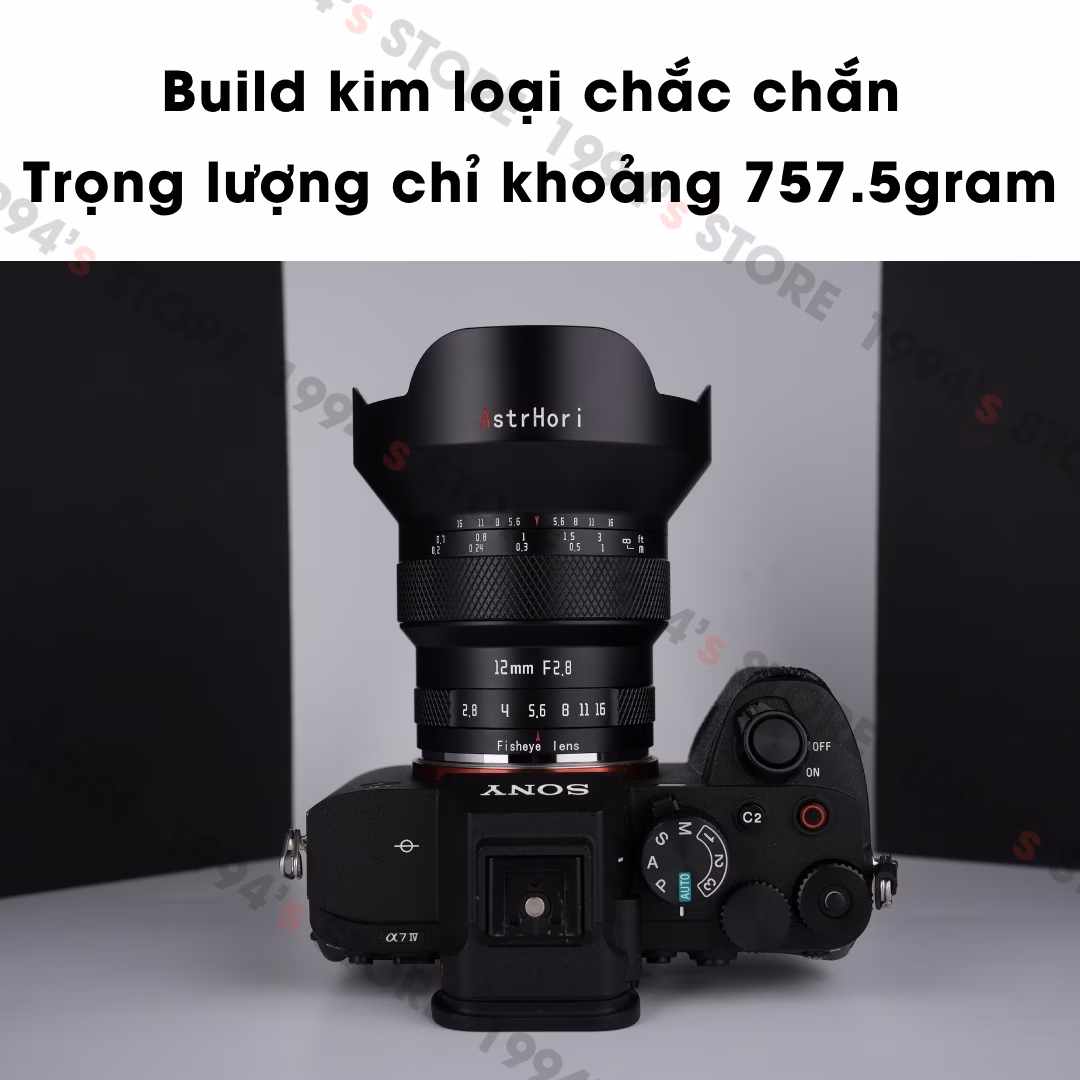 lens Fisheye AstrHori 12mm