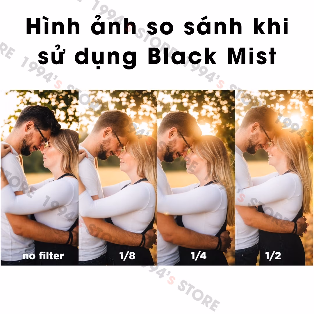 Kính lọc 7Artisans Black Mist Diffusion Filter 1/2 1/4 1/8 - Tạo hiệu ứng Cinematic