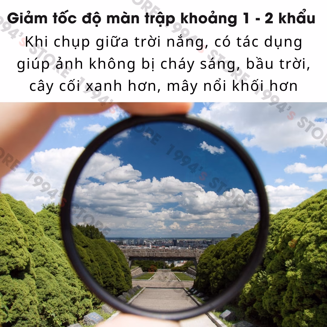 Kính lọc Filter CPL Hoya Pro1D Chính Hãng (Made in Japan) đủ phi 37mm - 82mm