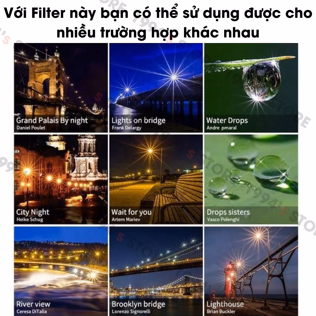 Kính lọc StarCross 6 cánh