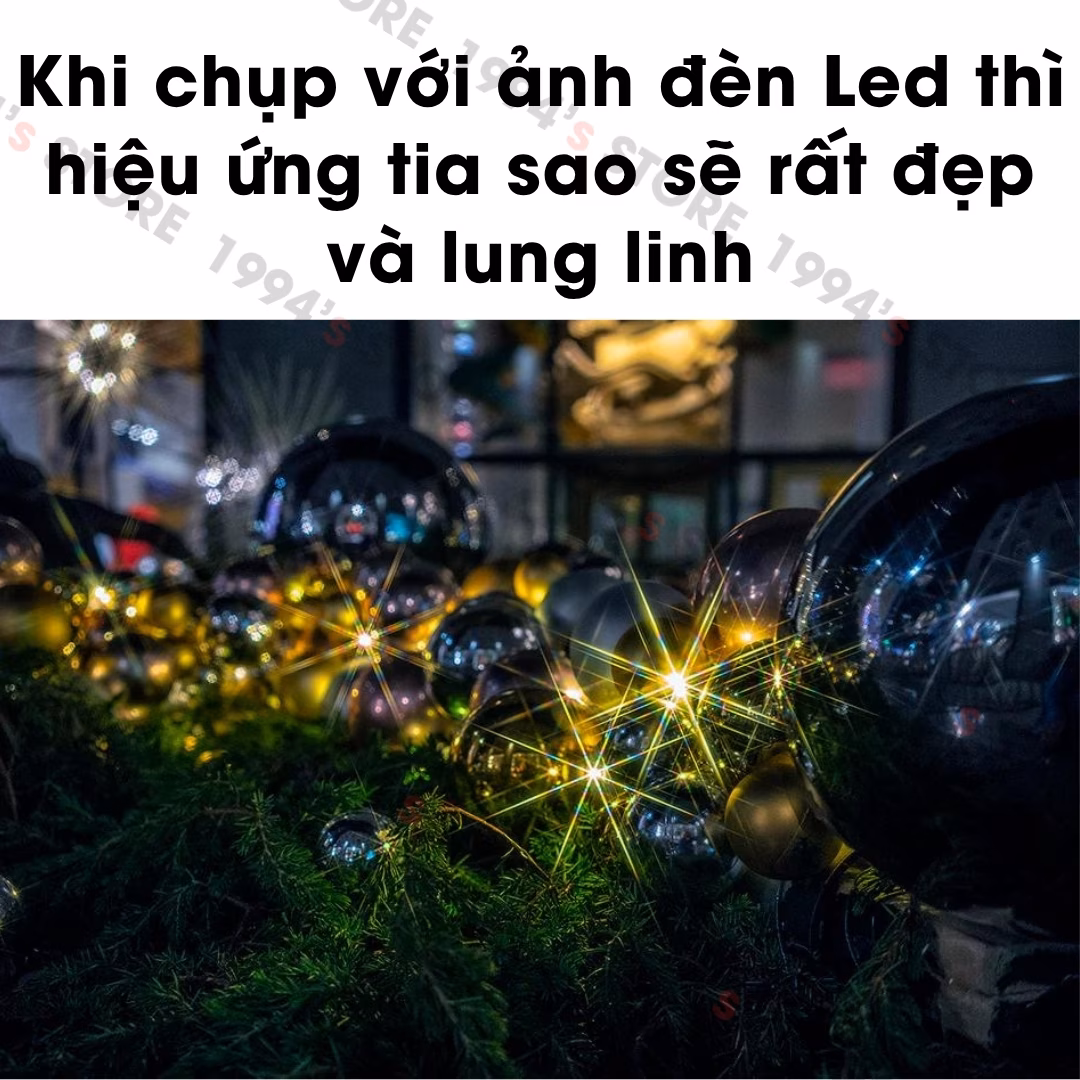 Kính lọc Filter StarCross tạo hiệu ứng sao 4-6-8 cánh (37mm - 82mm)
