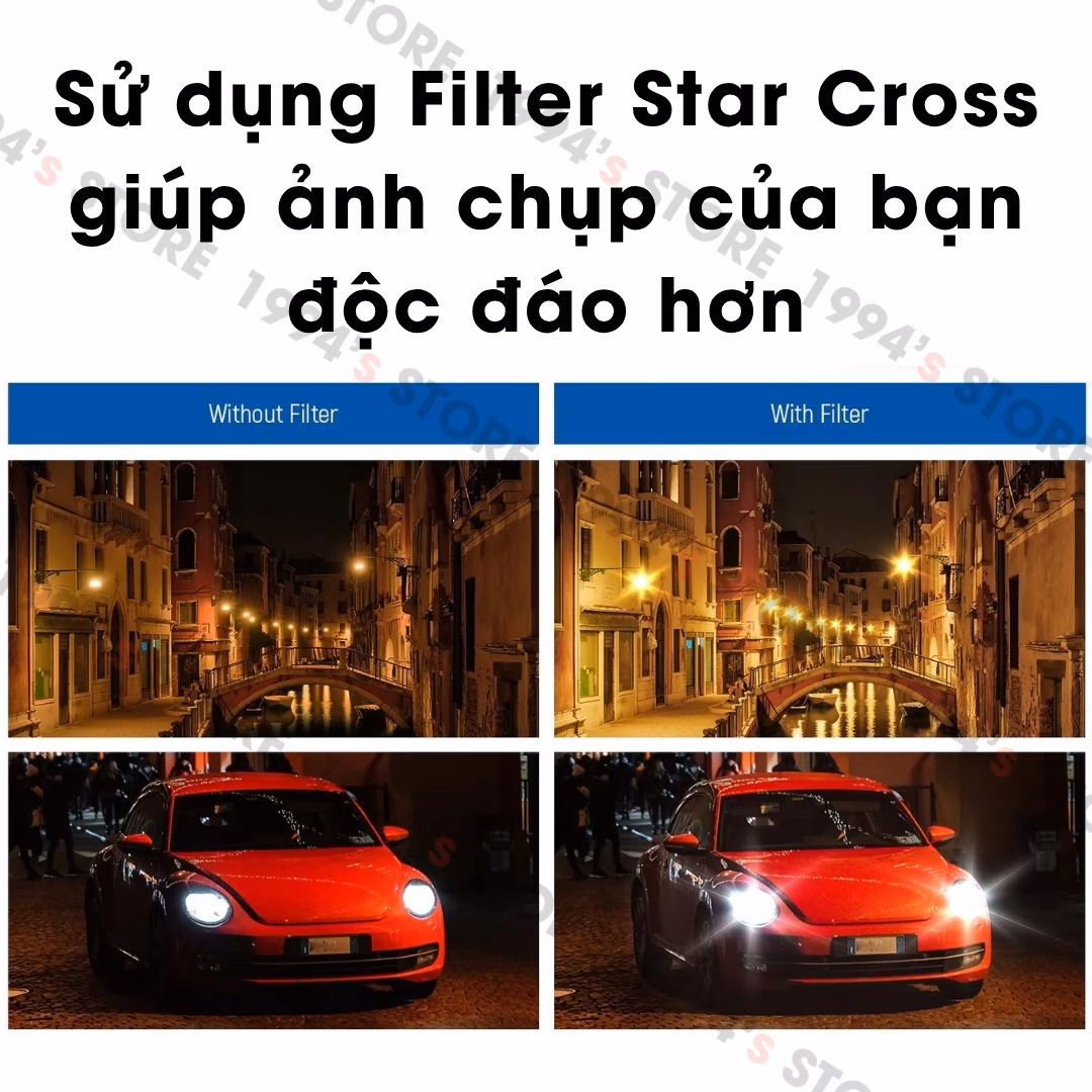 Kính lọc sao 8 cánh