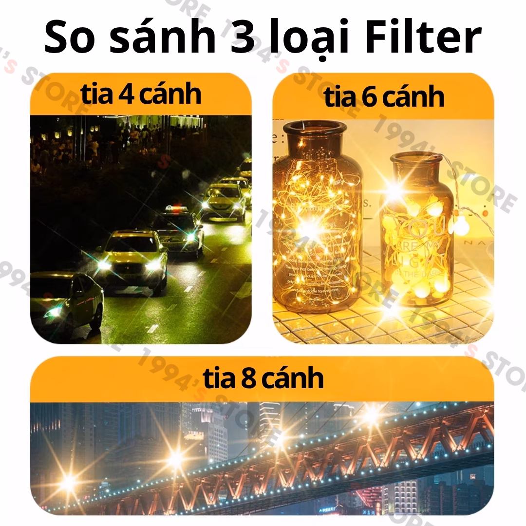 Kính lọc tạo hiệu ứng sao