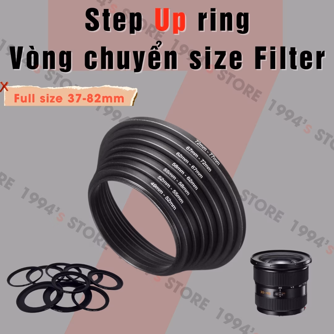 Vòng chuyển Step UP Ring