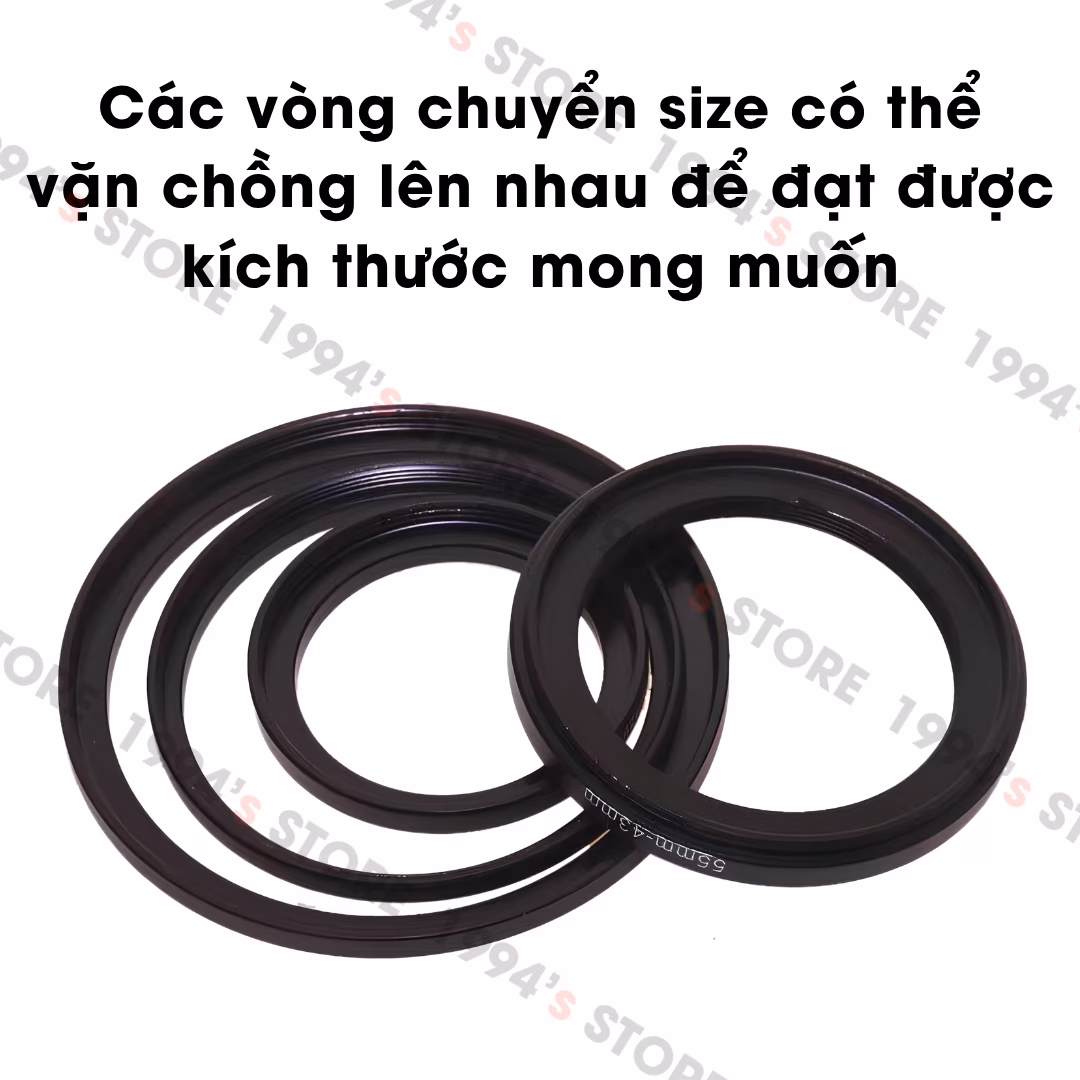 Vòng chuyển Step DOWN Ring - Vòng chuyển size Filter ống kính (37mm - 82mm)